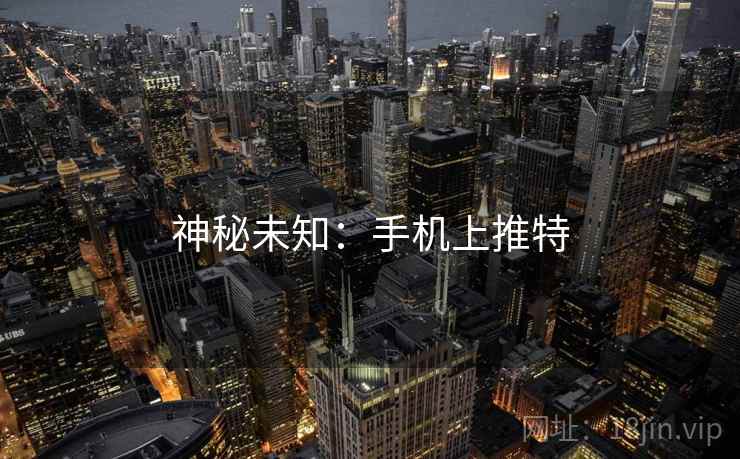 神秘未知：手机上推特