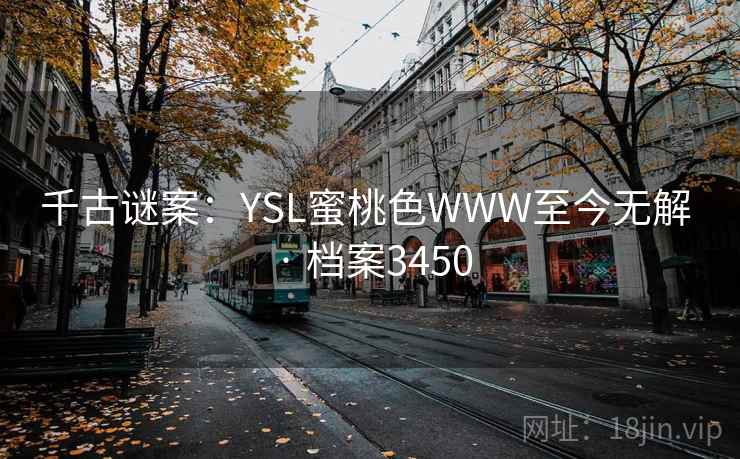 千古谜案：YSL蜜桃色WWW至今无解 · 档案3450